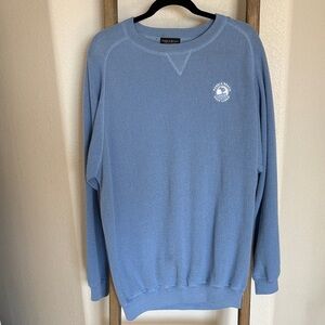 Pebble Beach Brand Blue Crewneck Sweater
